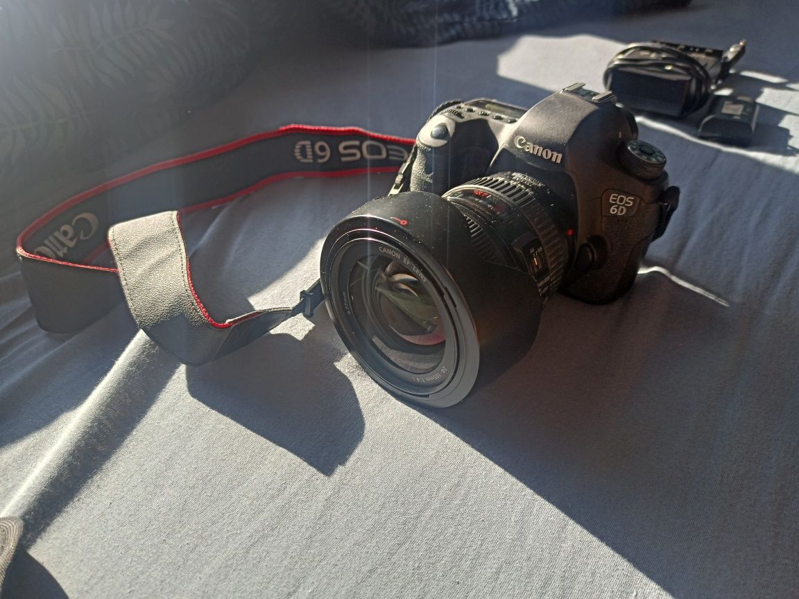 Aparat Canon 6D EOS + obiektyw 24-105 f4.0l IS USM