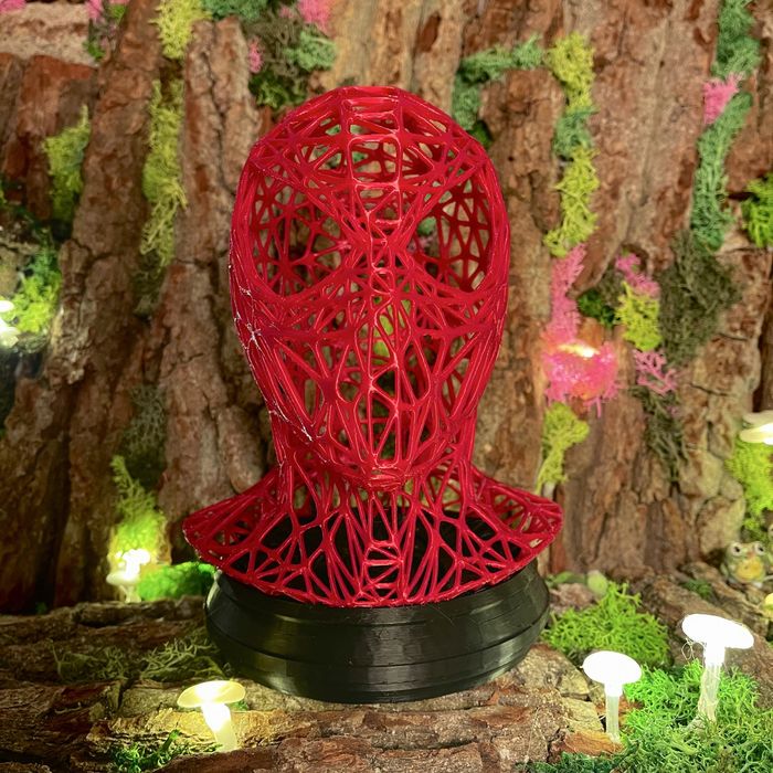 Stojak na słuchawki – głowa Spider-Mana 3D w dwóch kolorach