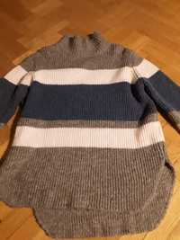 Zara sweter wełna 3 kolory eur L