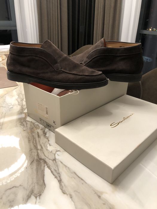 Santoni туфли мужские