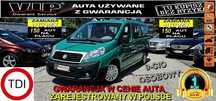 Fiat Scudo LONG!! 2,0HDI 120KM drzwi rozsuw ,Panorama,!9Os GWARANCJA/ZAMIANA