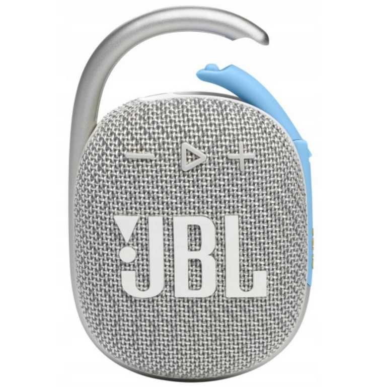 Głośnik Przenośny Bezprzewodowy JBL Clip 4 Eco White Biały Bluetooth