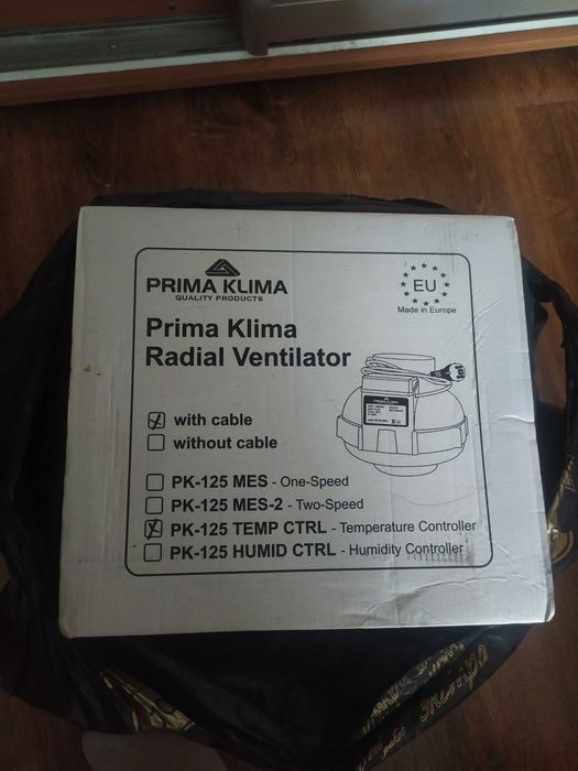 Вентелятор Prima klima PK125-L