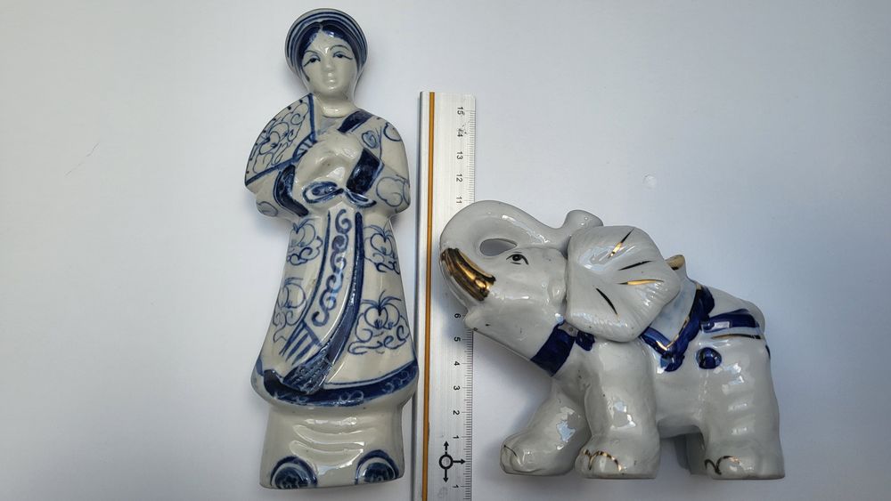 Ceramiczne figurki w stylu chińskim czy japońskim