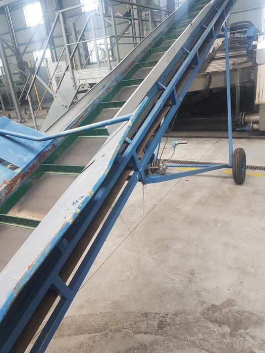 Taśmociag 8 m z zabierakami łopatkami