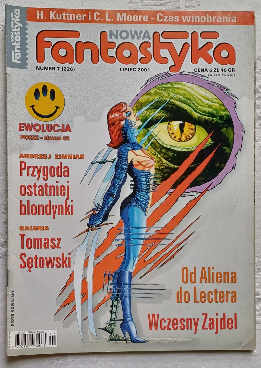 NOWA Fantastyka * 7 (226) Lipiec 2001