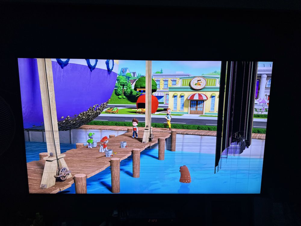Telewizor Samsung 55 cali uszkodzona matryca