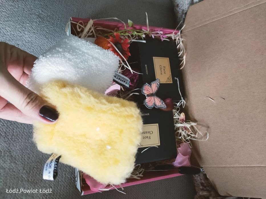 Pudło prezentowe Face glove cleaner mydełko Raypath