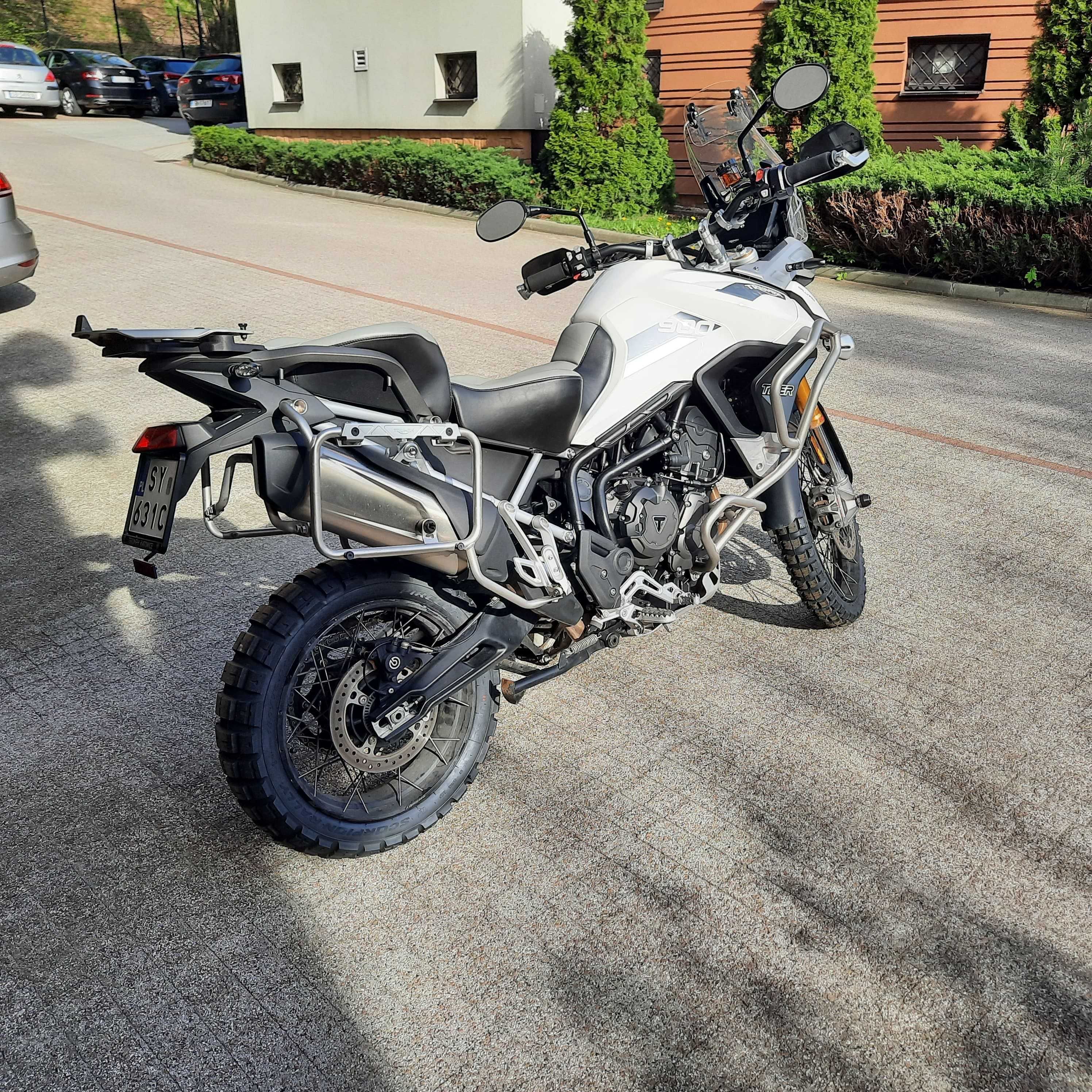 Triumph Tiger 900 Rally Pro - salon Polska, super wyposażenie