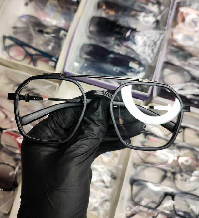 Окуляри UV400 Фільтр Для Зору від +|- 0 до 20  Скло та Полікарбонат