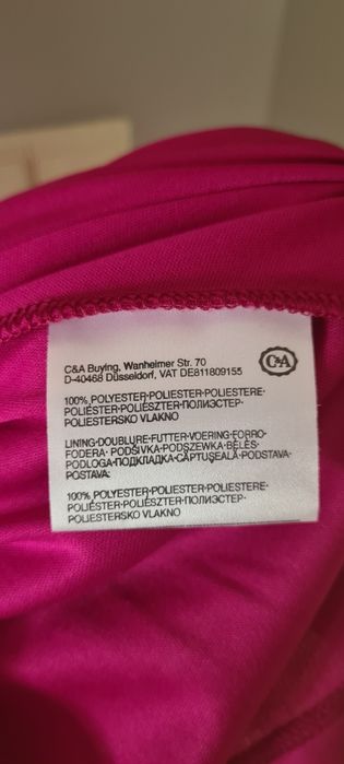 Różowa sukienka maxi