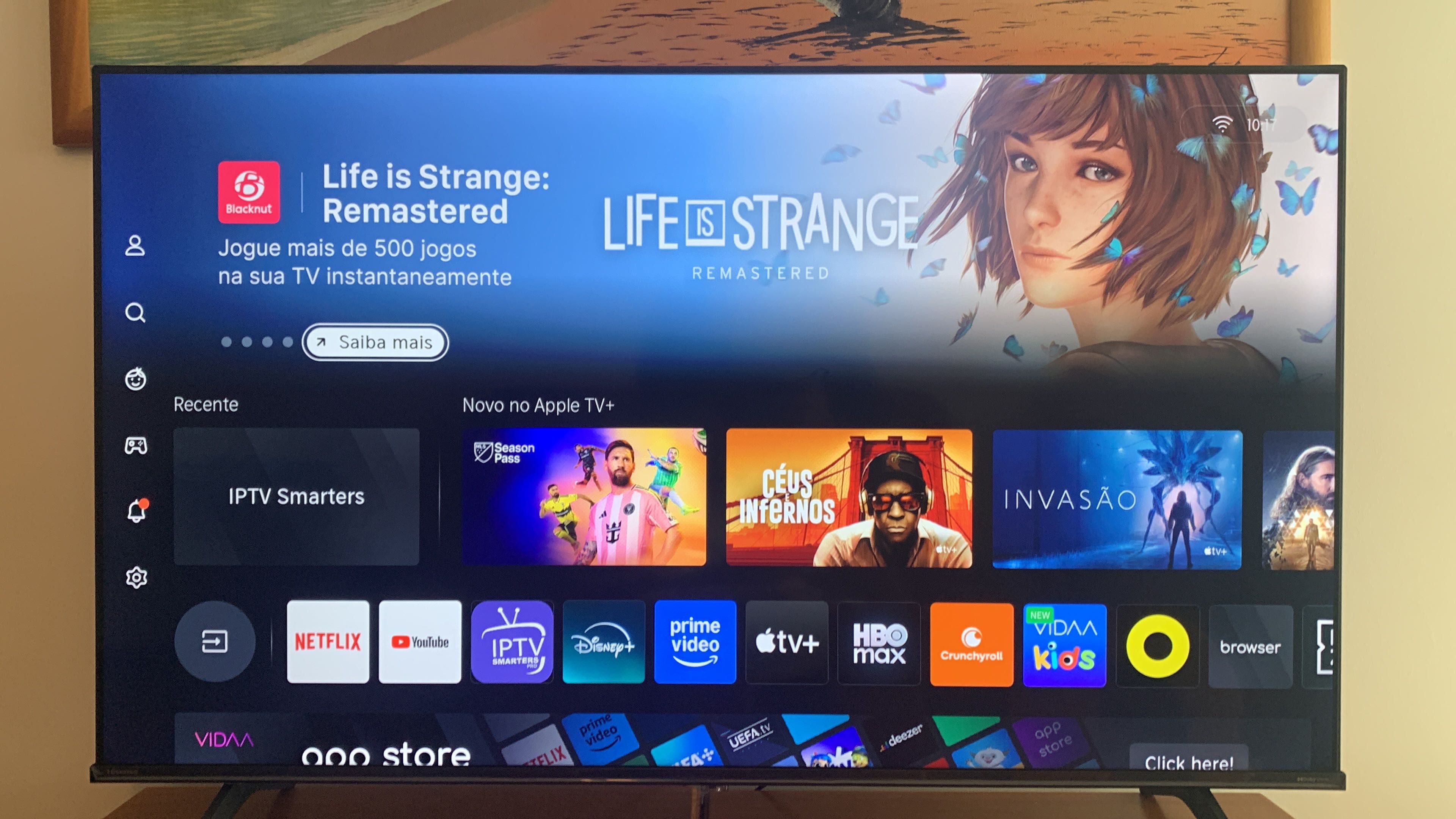 Smart tv Hisense 4k 50 polegadas