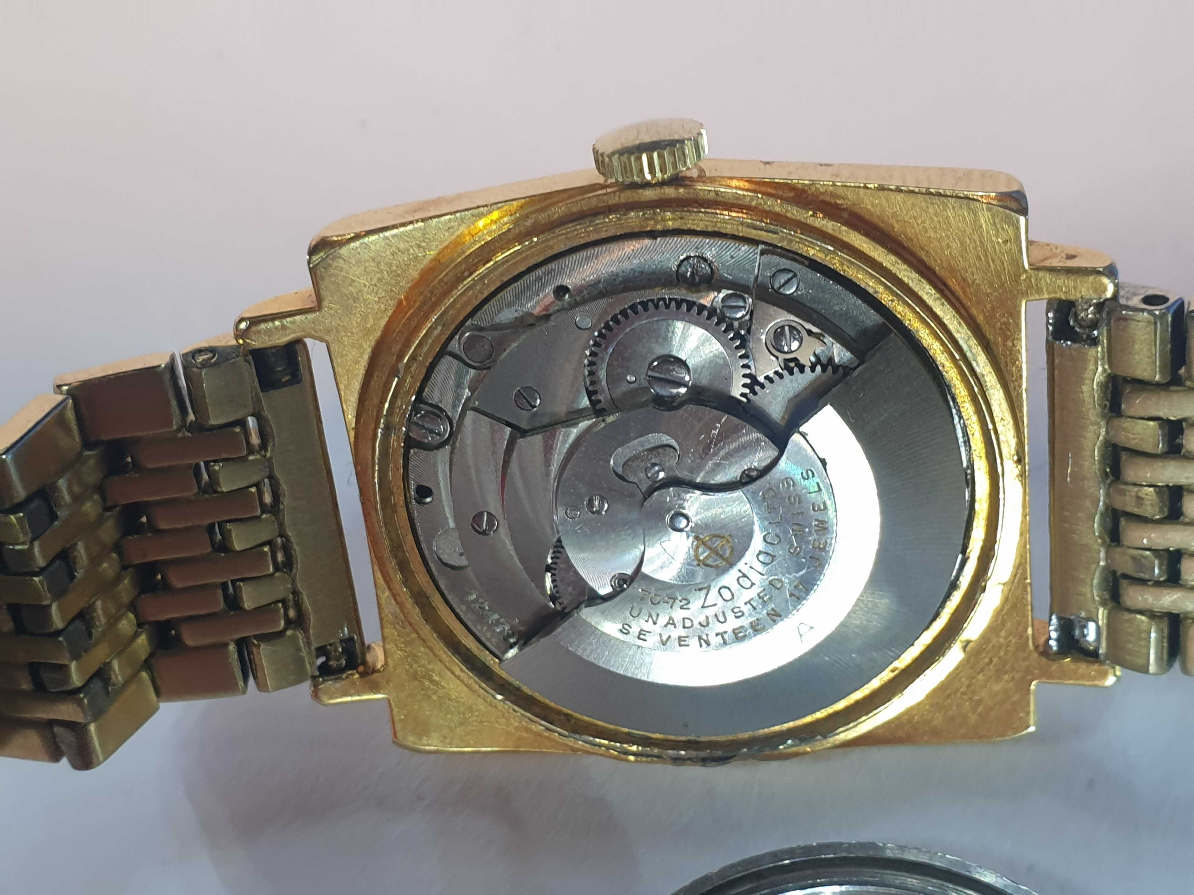 ZODIAC Automatic oryginalny szwajcarski zegarek vintage