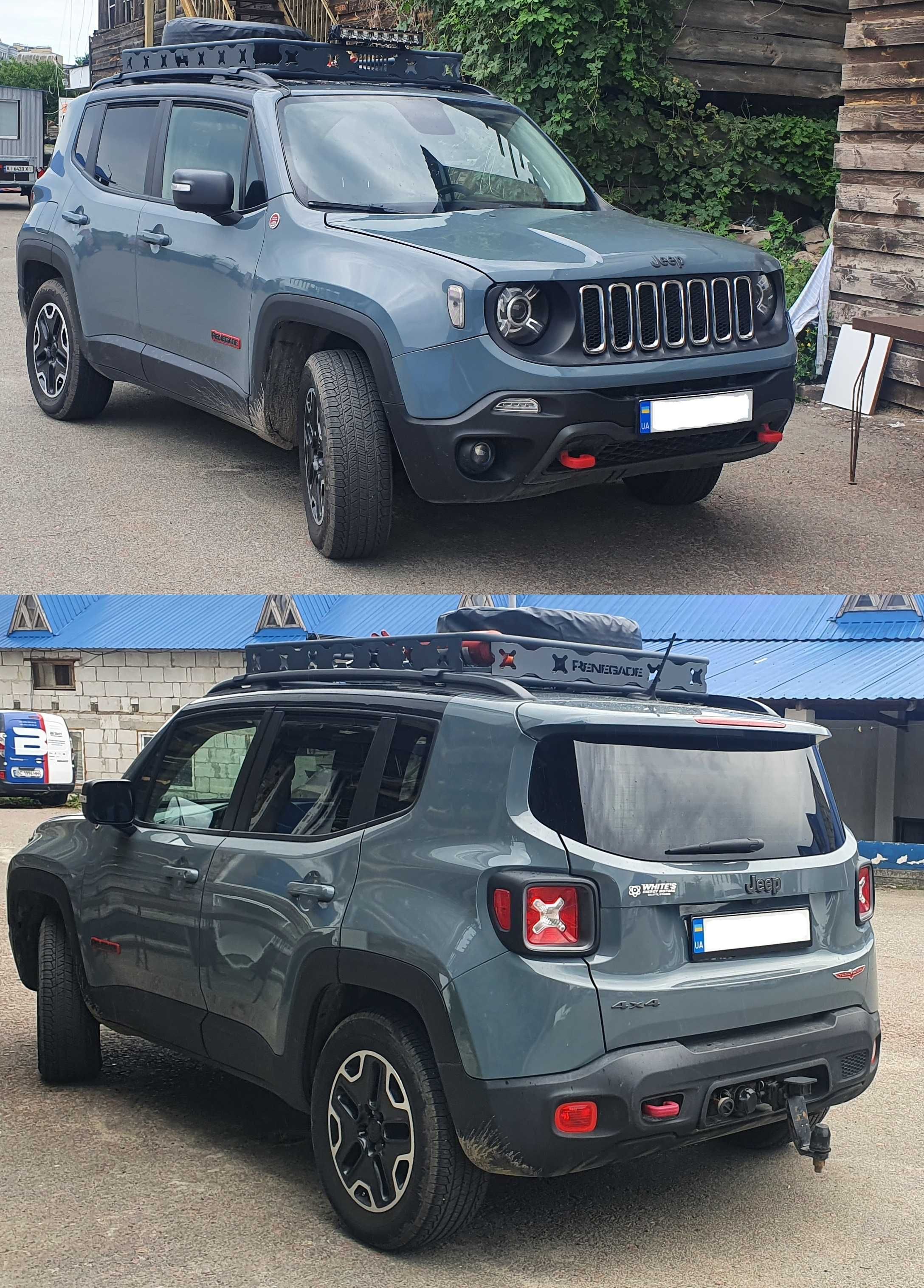 Багажник на крышу Jeep Renegade, Cherokee, Compass, Grand Cherokee