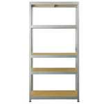 Regał metalowy 180x90x40  piwnica/warsztat/garaż
