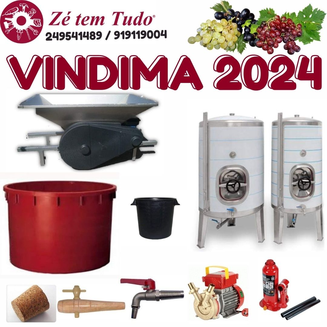 Cuba / Depósito 750L Inox para Vinho - NOVA