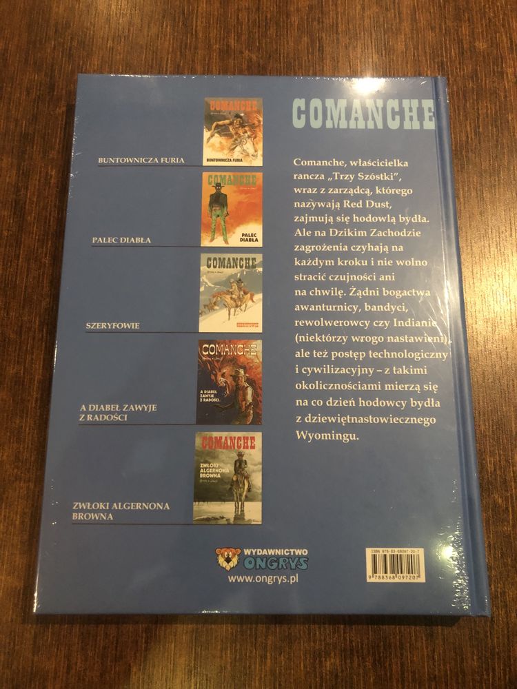Komiks Comanche tom 2 nowy