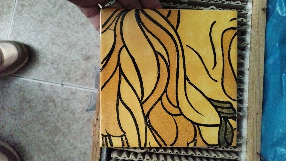 Azulejos medusa Versace