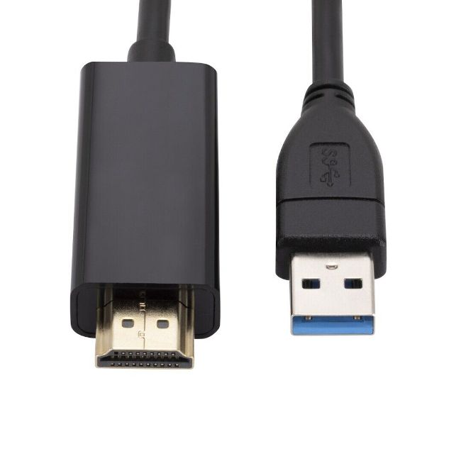 Przewód USB na HDMI konwerter kabel