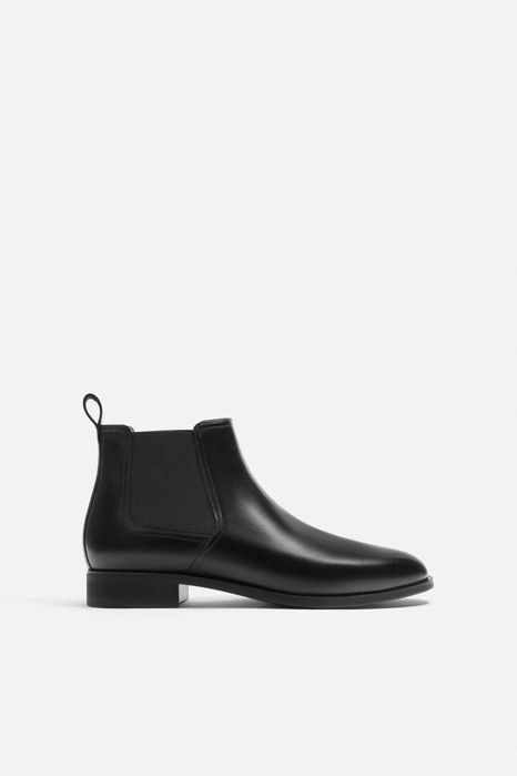 Челсі черевики шкіряні Zara