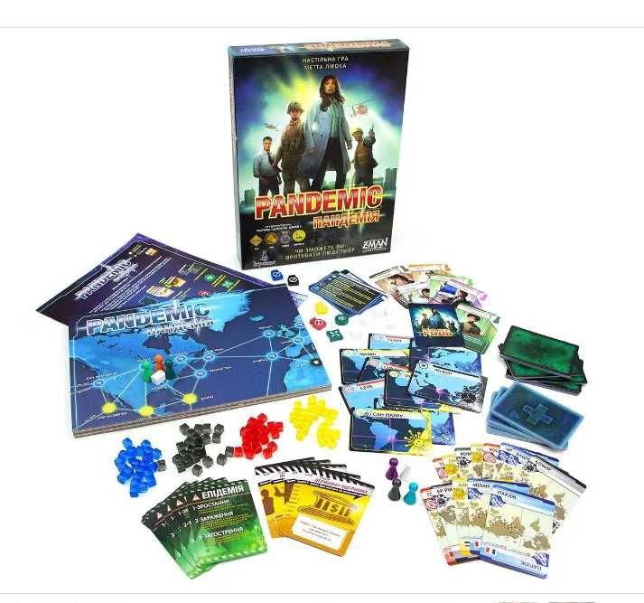 Оригінал! Пандемія (Pandemic \ Пандемия) Українською