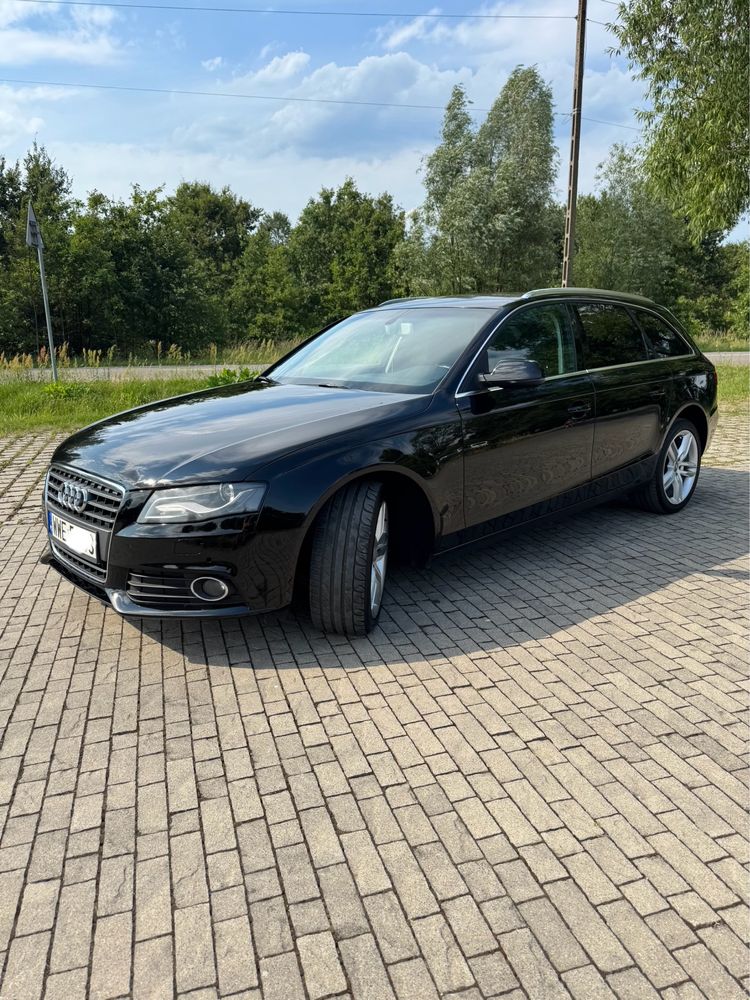 Audi A4 B8, 2.0 TDI 170km czarny kombi