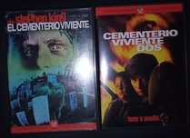 2DVD• Duologia-Cemitério Vivo 1 + Cemitério Vivo 2 ( Edições Raras)