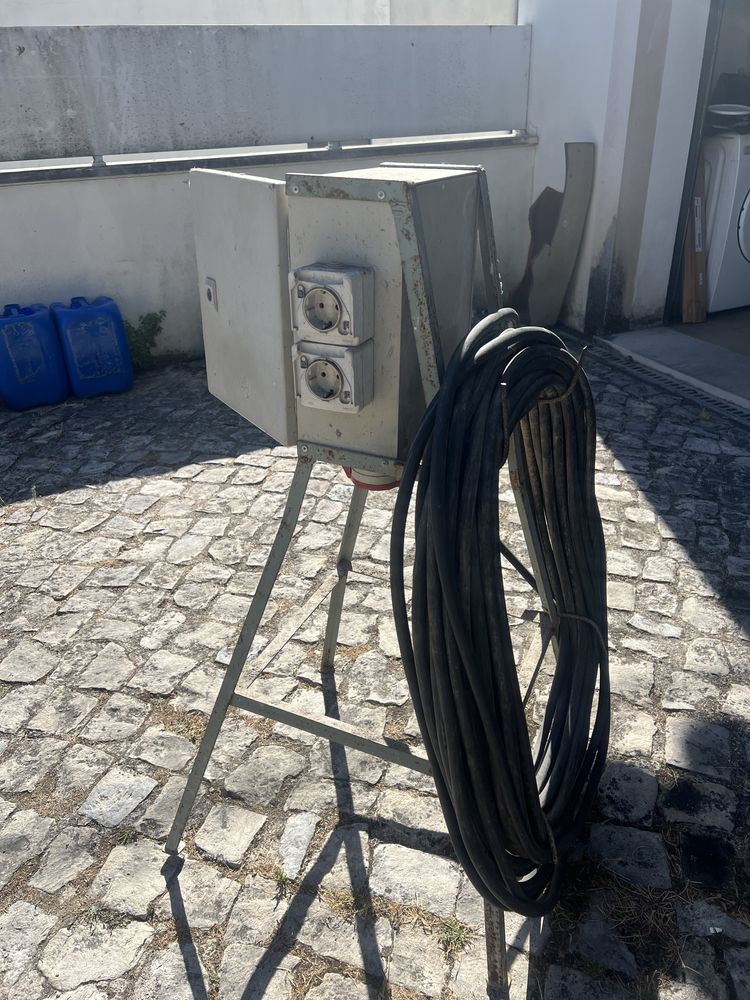 Quadro eletrico de obra.