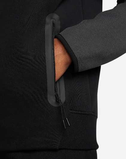 Nike Tech Fleece Windrunner Full-Zip Hoodie Black