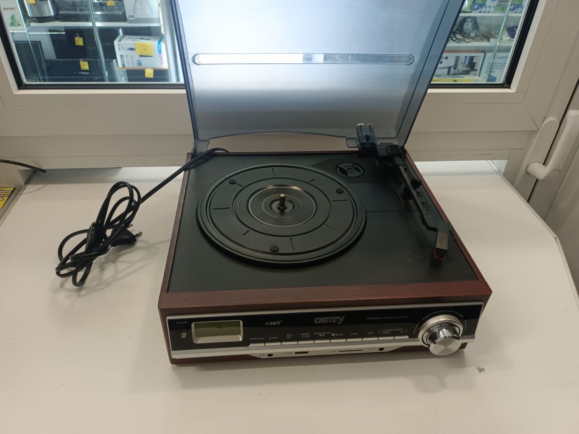 Camry CR 1114 Gramofon z MP3/USB/SD/nagrywaniem Komis Madej Sc