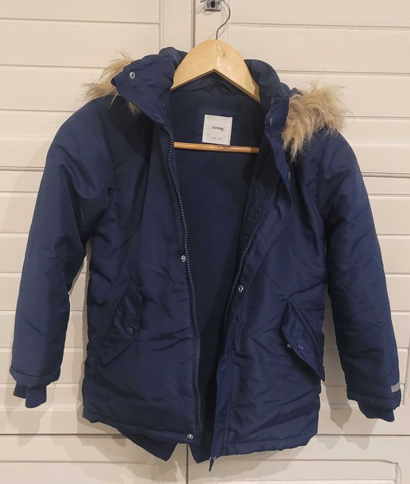 Dluga kurtka sinsay zimowa rozm. 128