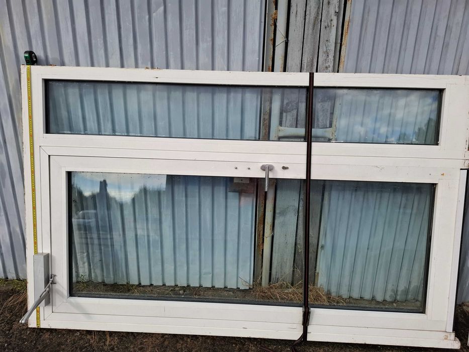 Drzwi aluminiowe z demontażu