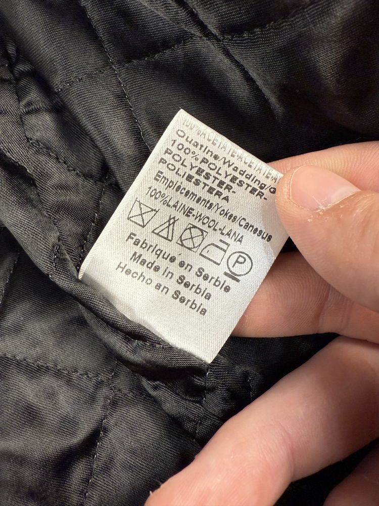 Куртка пальто Sandro wool шерстяна