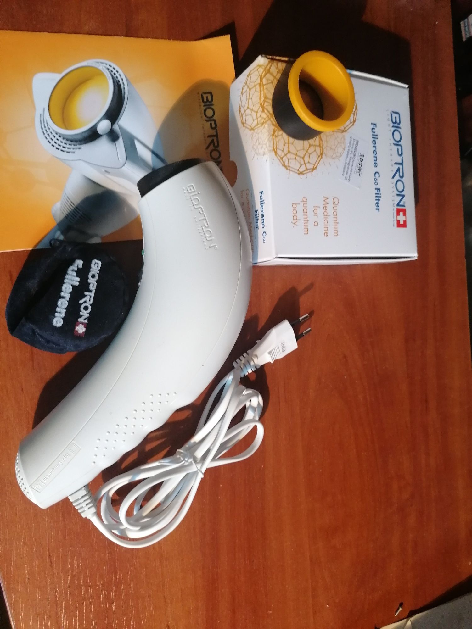 Lampa Bioptron Compact III z filtrem fulerenowym Zepter-gwarancja