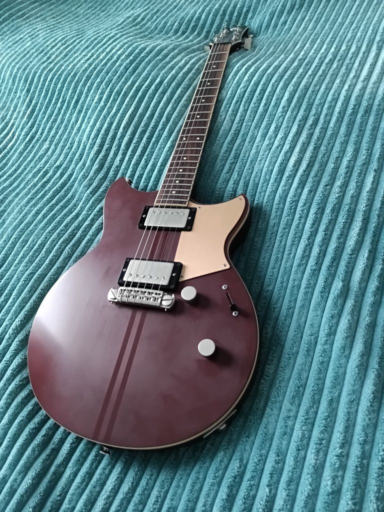 Gitara elektryczna Yamaha Revstar RS820 CR + stalowe progi