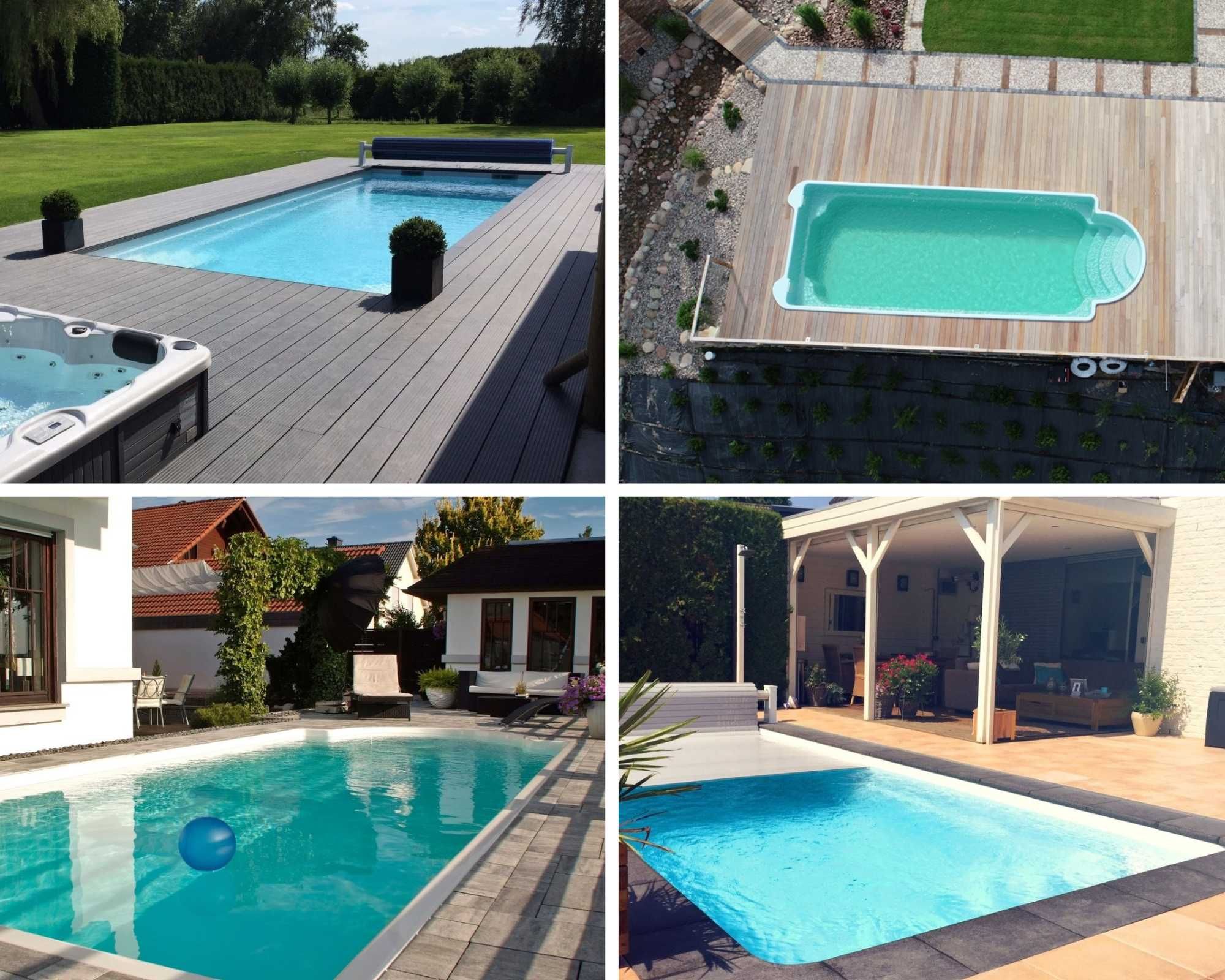 Basen ogrodowy poliestrowy 5,18 x 2,75 x 1,30 od producenta, PREMIUM