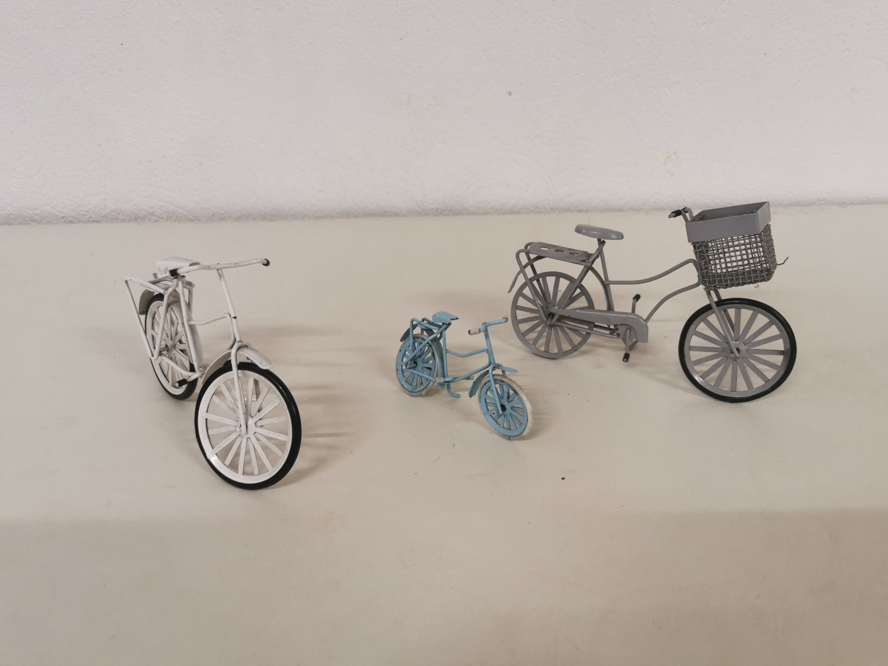 3 x Rowerek stalowy retro zabawka kolekcjonerska