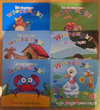 Komplet 6 książek dla dzieci "Szelszczace wierszyki"