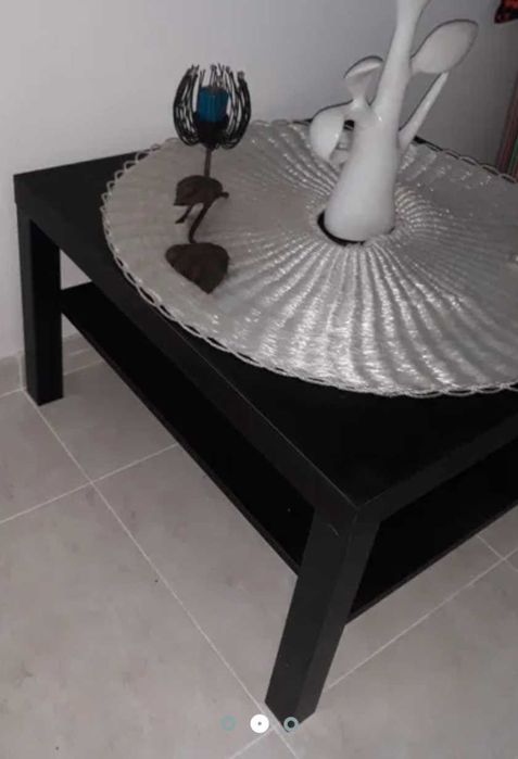 Mesa de centro preta