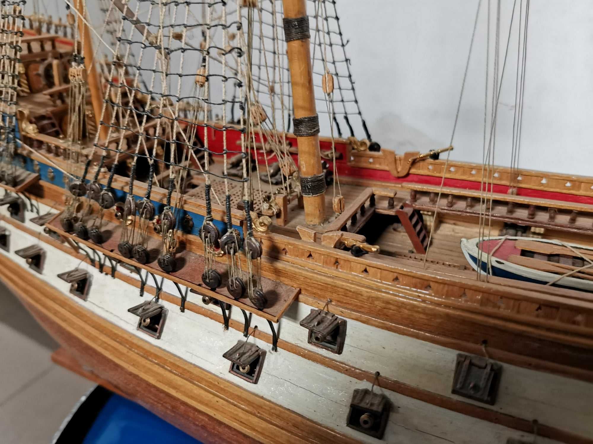 Model żaglowca , okrętu  La Couronne 1:100 Kardynała Richelieu