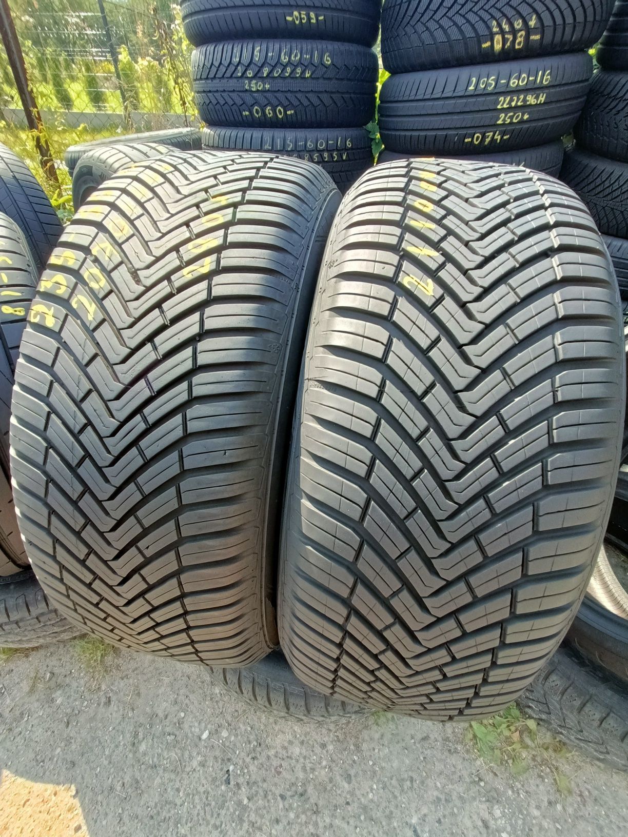 235/55r18 Continental AllseasonContact z 2020r 7mm jak nowe A0