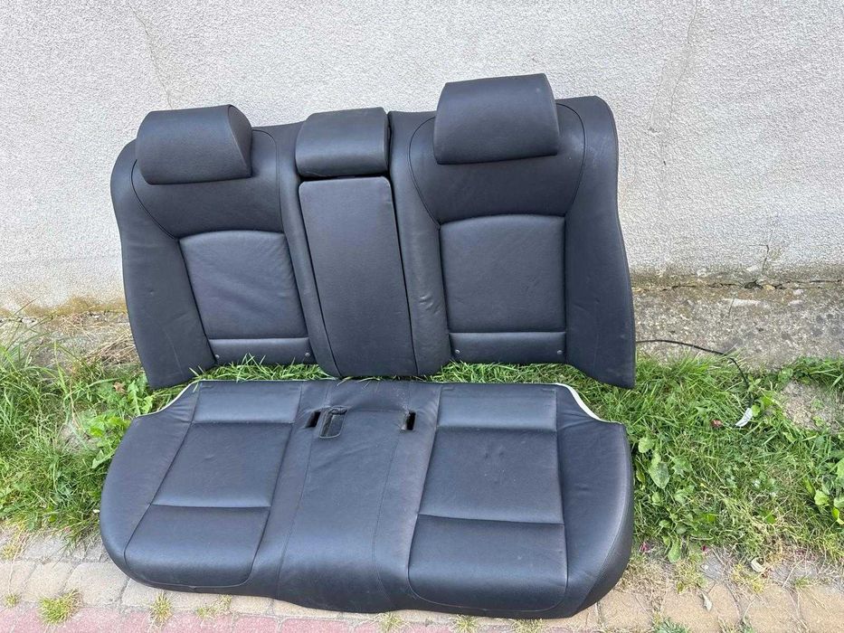 Fotele kanapa tył BMW 7 F01 skóra grzane