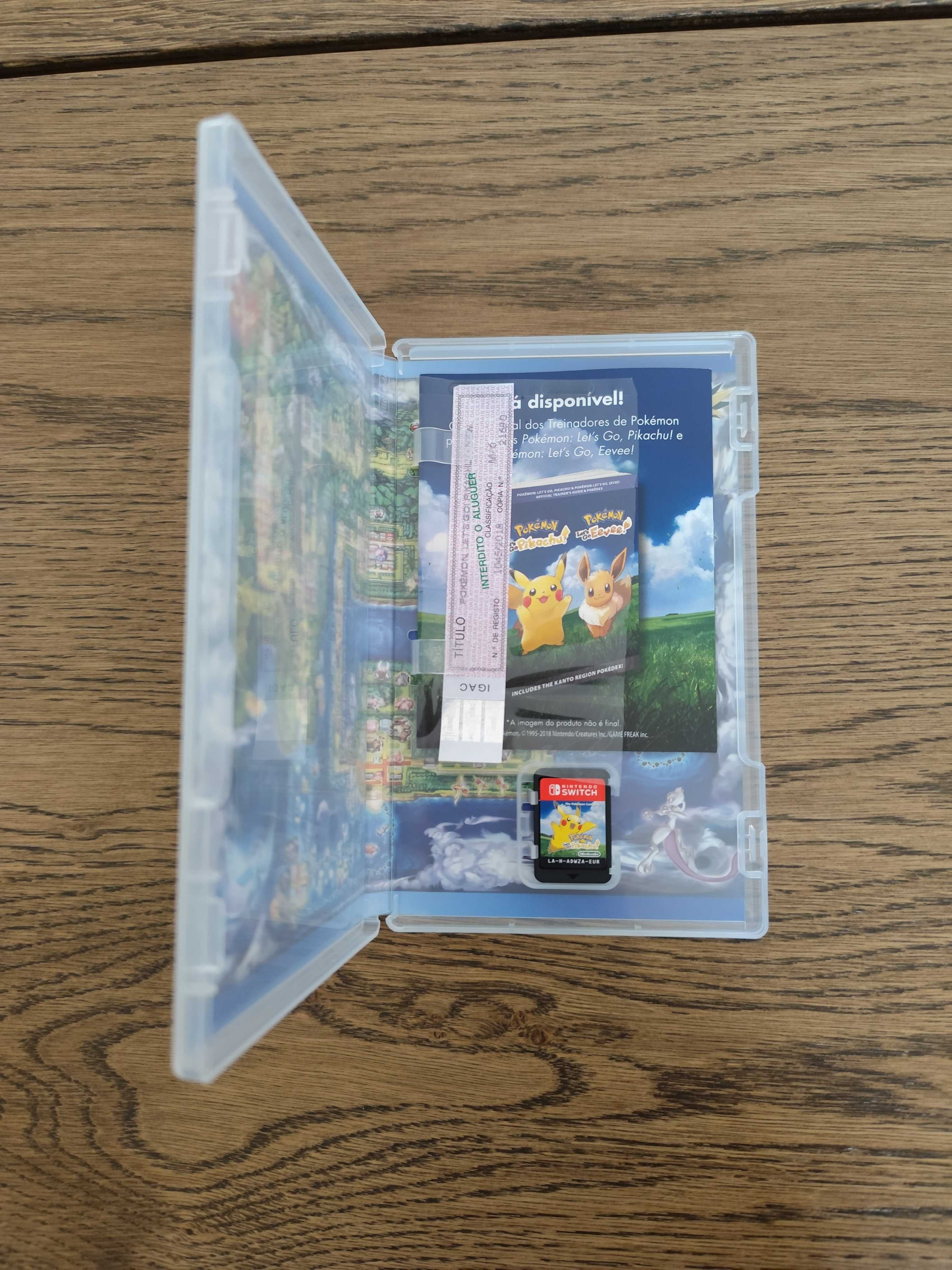 Jogo Pokemon Let's Go Pikachu
