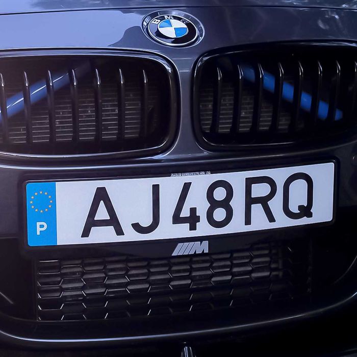 Suporte de Matrícula Personalizado para BMW, Audi, Mercedes, outras