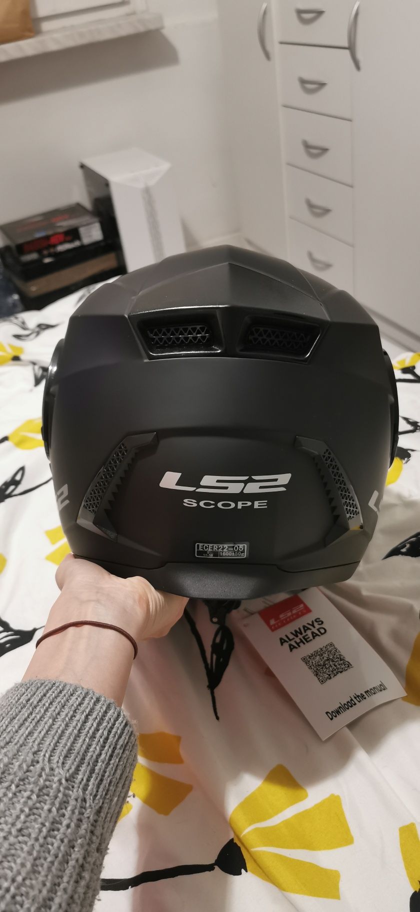 Kask motocyklowy LS2 FF902 SCOPE, S