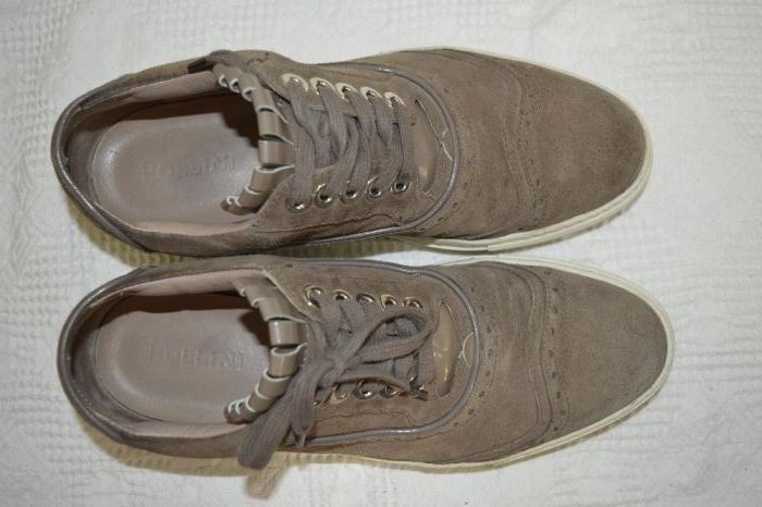 POLLINI skóra trampki półbuty 41