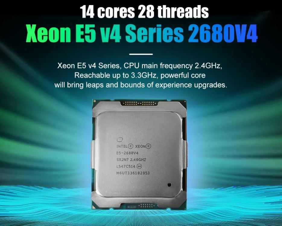 Процесор E5-2680V4 2640V4 2680V3 Intel XEON