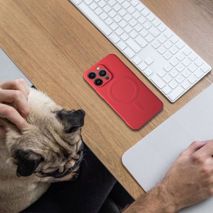 SAMSUNG Etui S25 czerwone