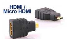 Adapter HDMI gniazdo na micro HDMI wtyk * HD26 * Video-Play Wejherowo
