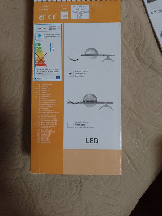 Lampa sufitowa led